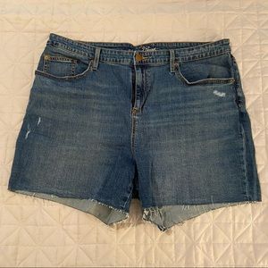Universal Thread Plus Size Jean Shorts 20W